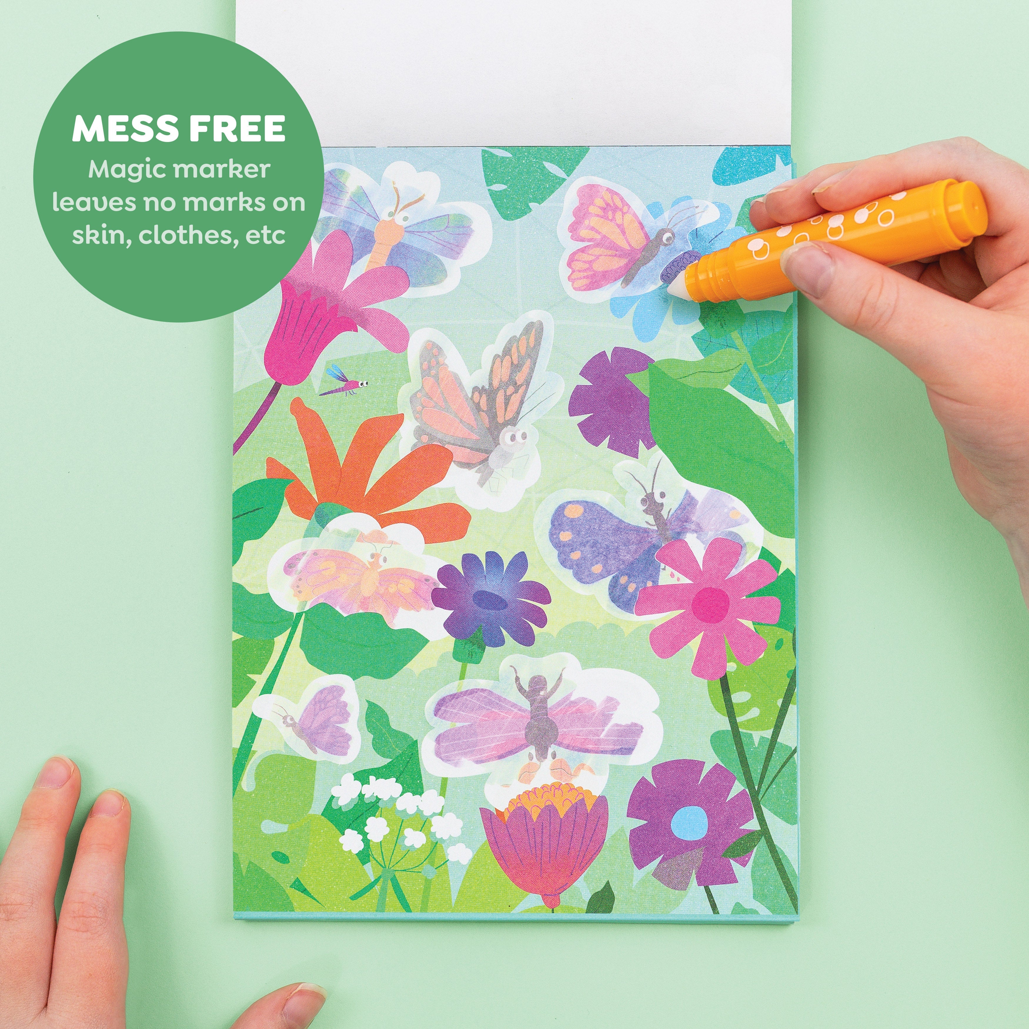 Tiger Tribe Colour Surprise Mess-Free Colouring Set - Zoo Adventures