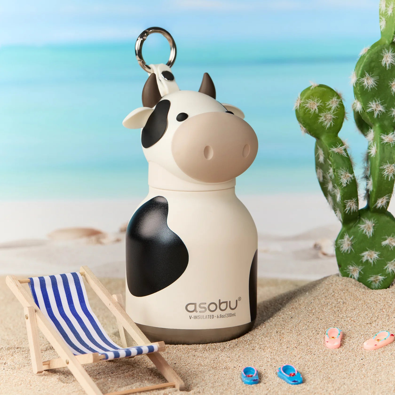 Asobu: Bestie Bottle Mini 200ml - Cow