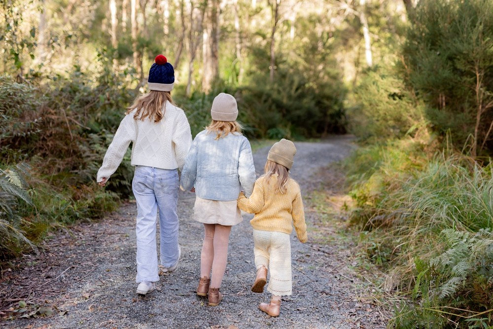 Acorn kids: August Merino Kid Beanie Navy