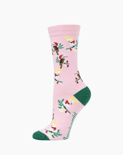 Bamboozld: Womens Aussie Xmas Birds Bamboo Sock