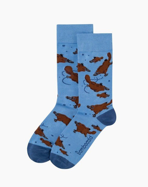 Bamboozld: Mens Platypus Puggle Bamboo Sock – Monsterthreads