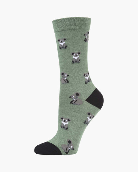 Bamboozld Womens Mini Bamboo Socks - Fluffy Koala