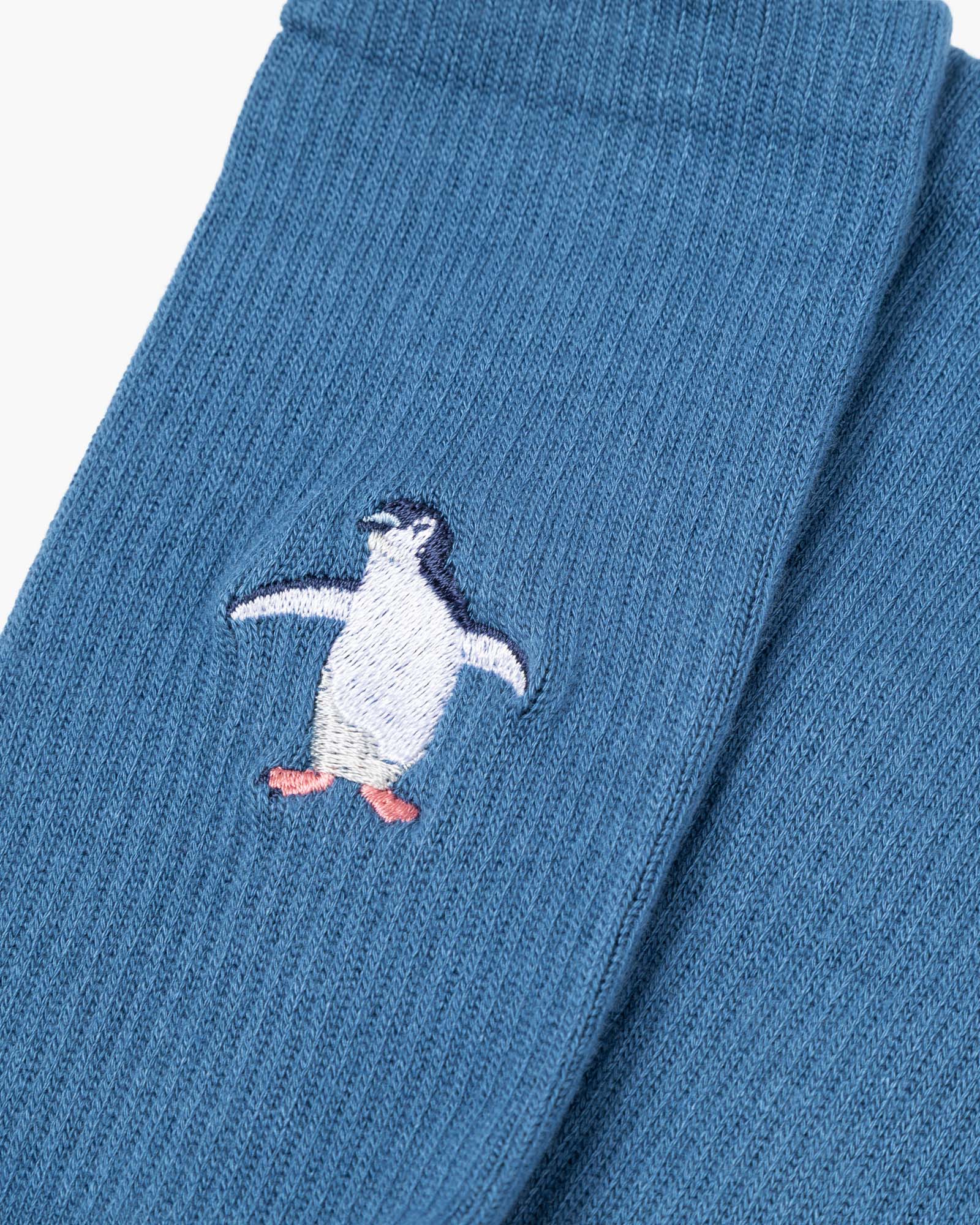 Bamboozld Men's Penguin Zoo Conservation Socks - Denim
