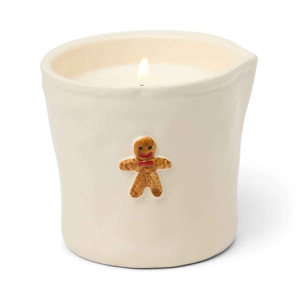 Paddywax: Bistro Gingerbread White Ceramic Candle - Gingerbread