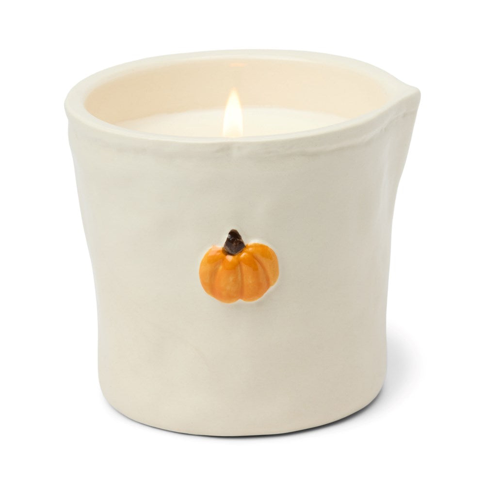 Paddywax: Bistro Pumpkin White Ceramic Candle - Pumpkin Spice