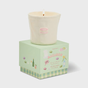 Paddywax Macaron Ceramic Soy Candle - 8oz