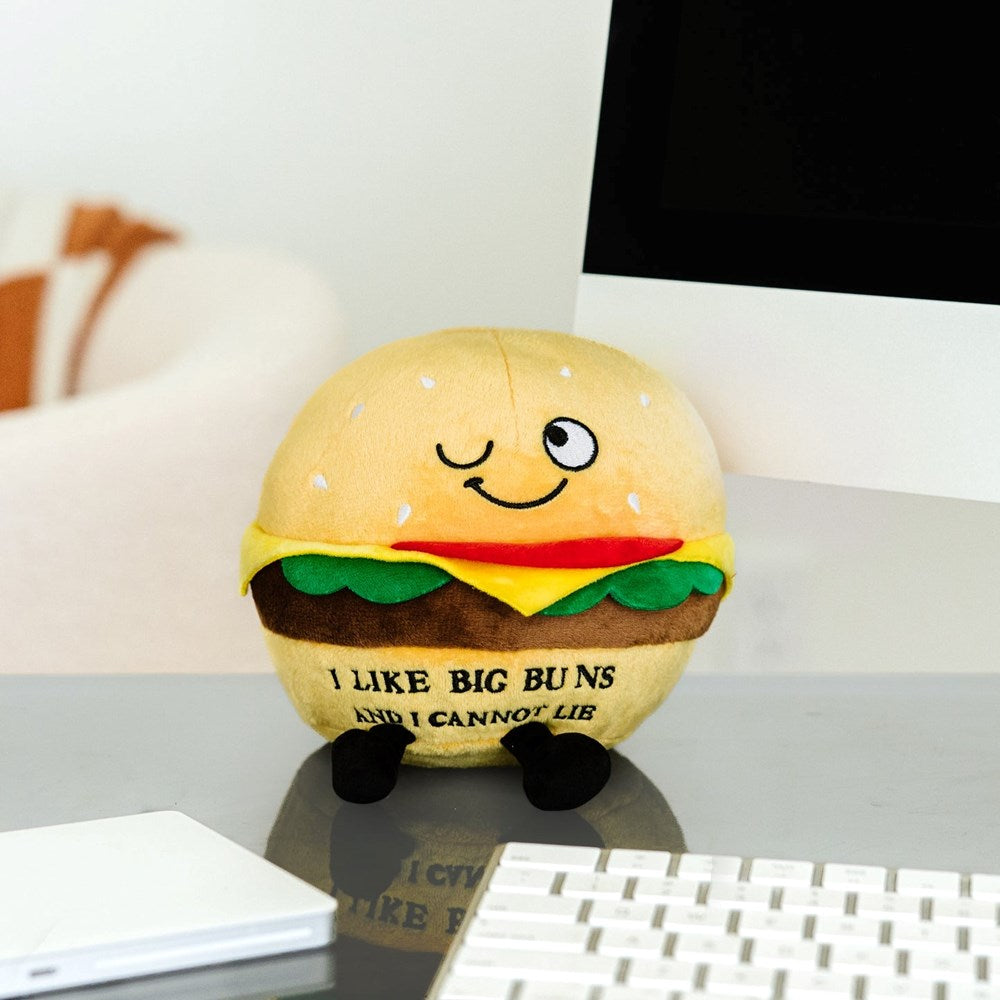 Punchkins: I Like Big Buns I Cannot Lie Plush Hamburger