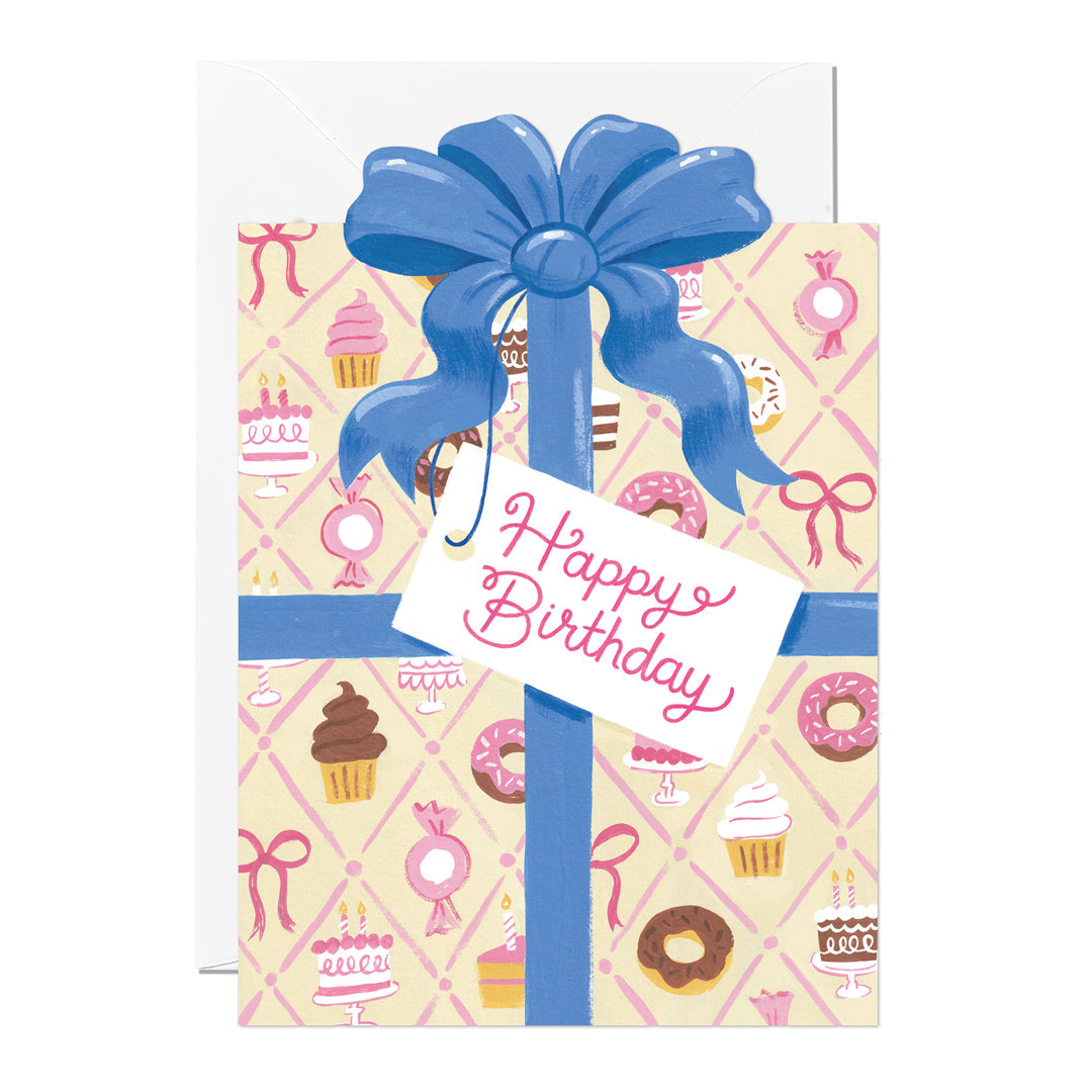 Ricicle Cards: Present Birthday Greeting Card - Jacqui Lee