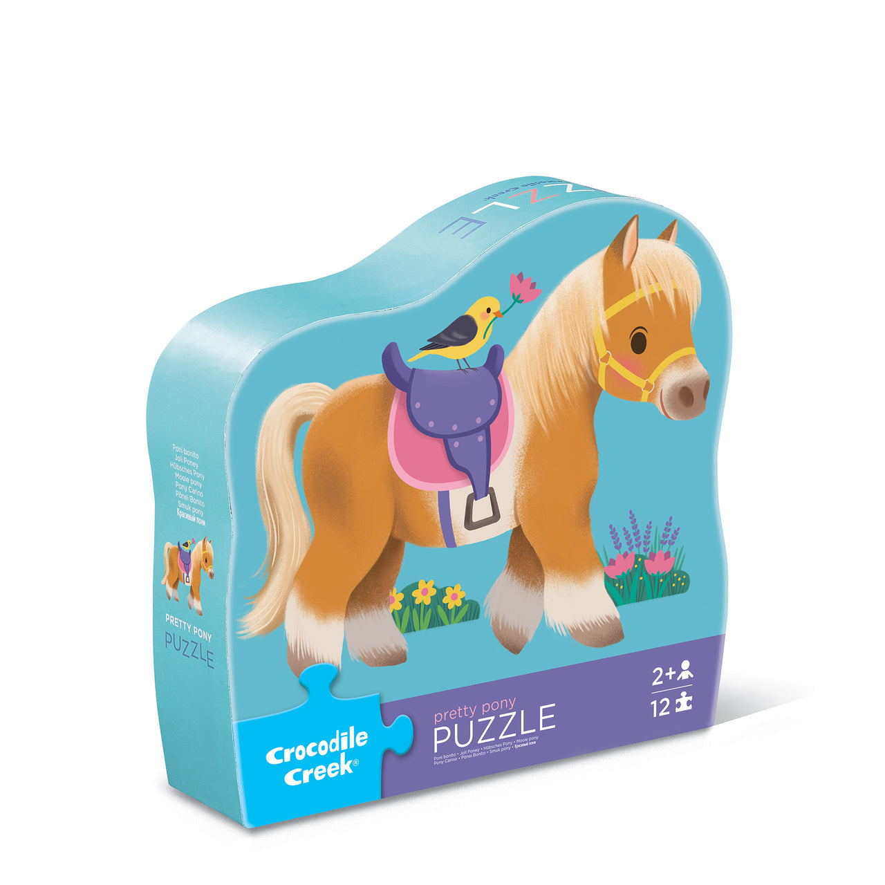 Crocodile Creek: Mini Floor Puzzle - Pony 12 Piece