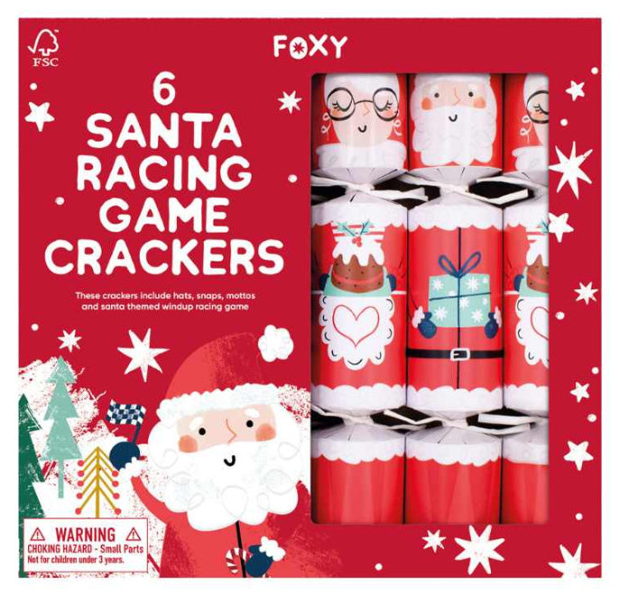 Foxy Christmas Crackers - Santa Racing Game