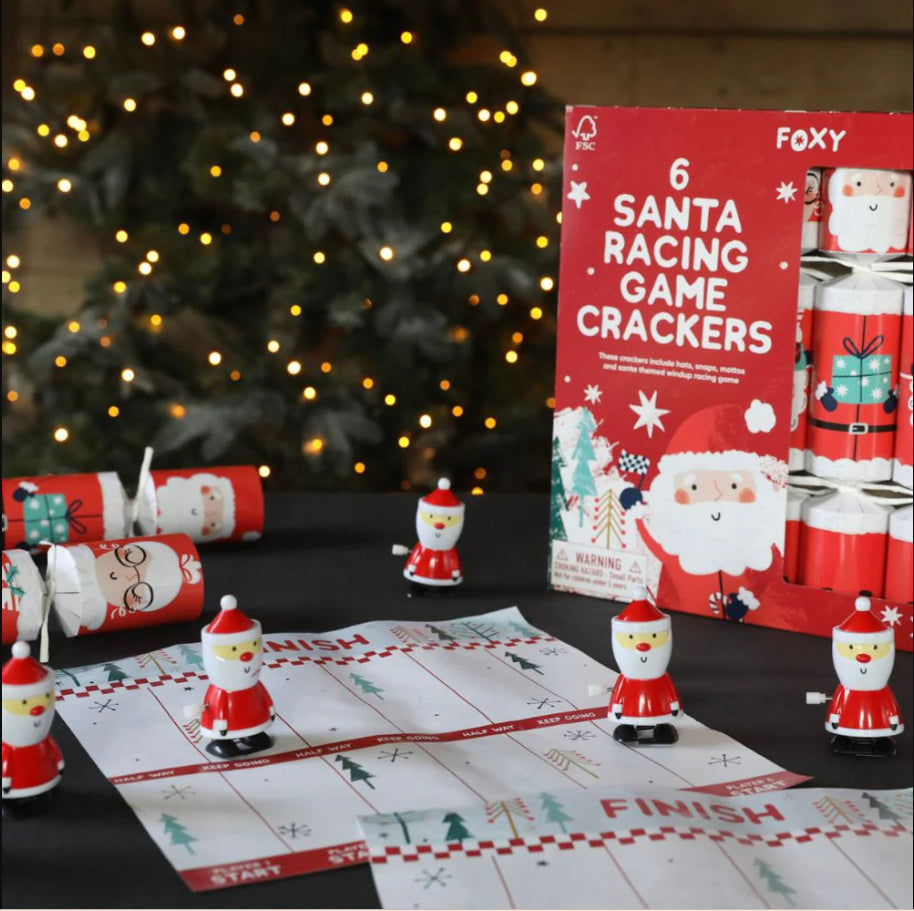 Foxy Christmas Crackers - Santa Racing Game