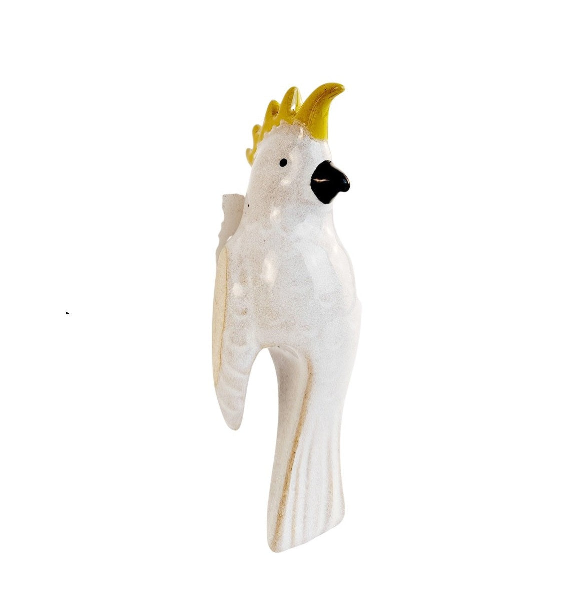 Cockatoo Pot Hanger White 14cm