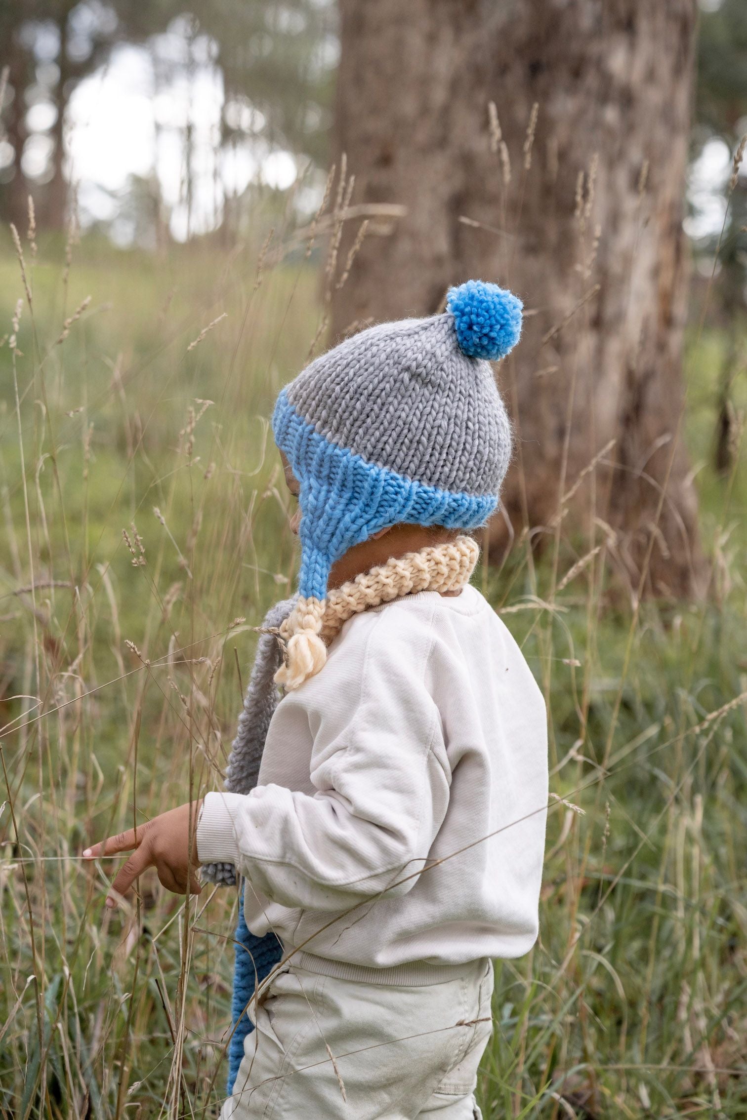 Acorn kids: Earth Beanie Ocean