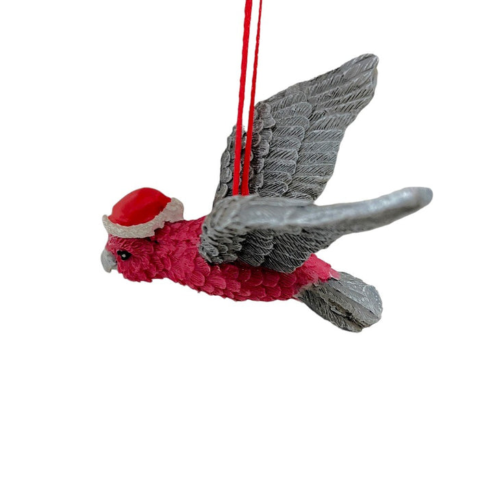 Australian Christmas Decoration - Galah with hat