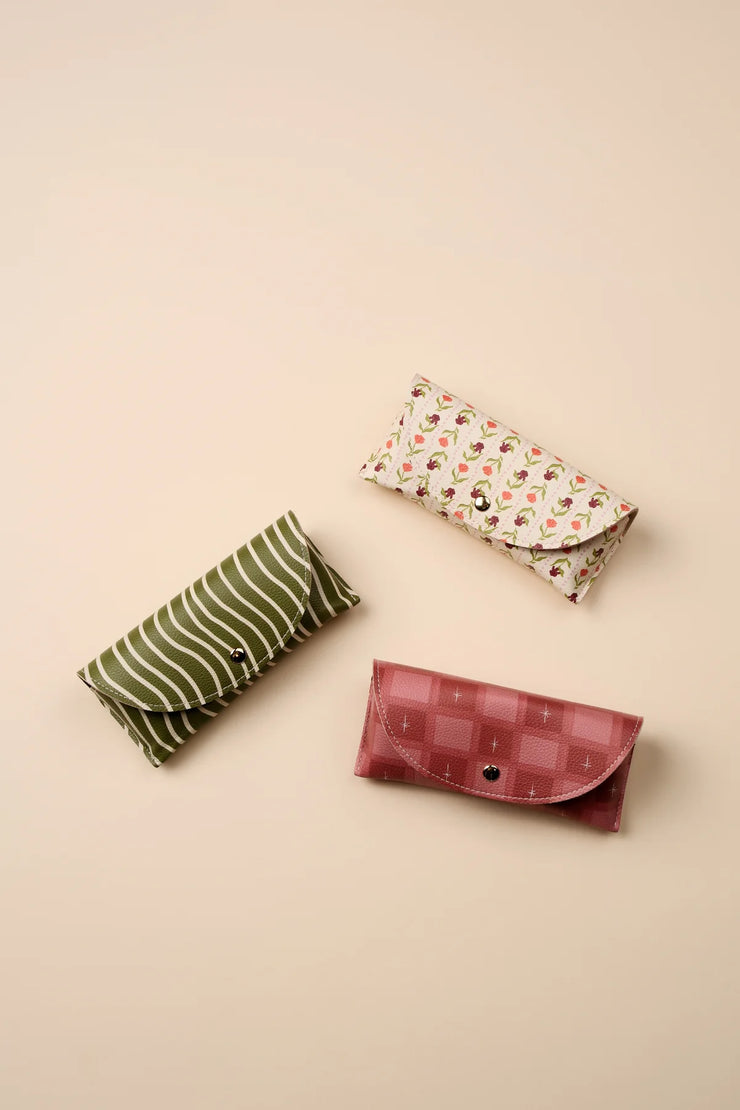 Designworks Ink Glasses Case - Check