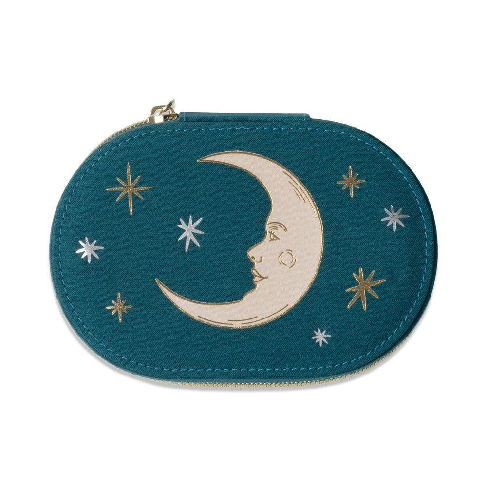 Oval Jewellery Case - Teal Case