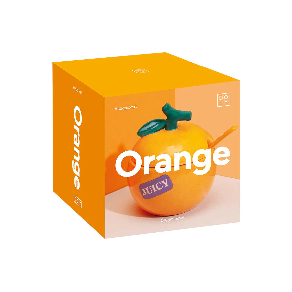 Doiy: Farmers Market Sugar Bowl Orange