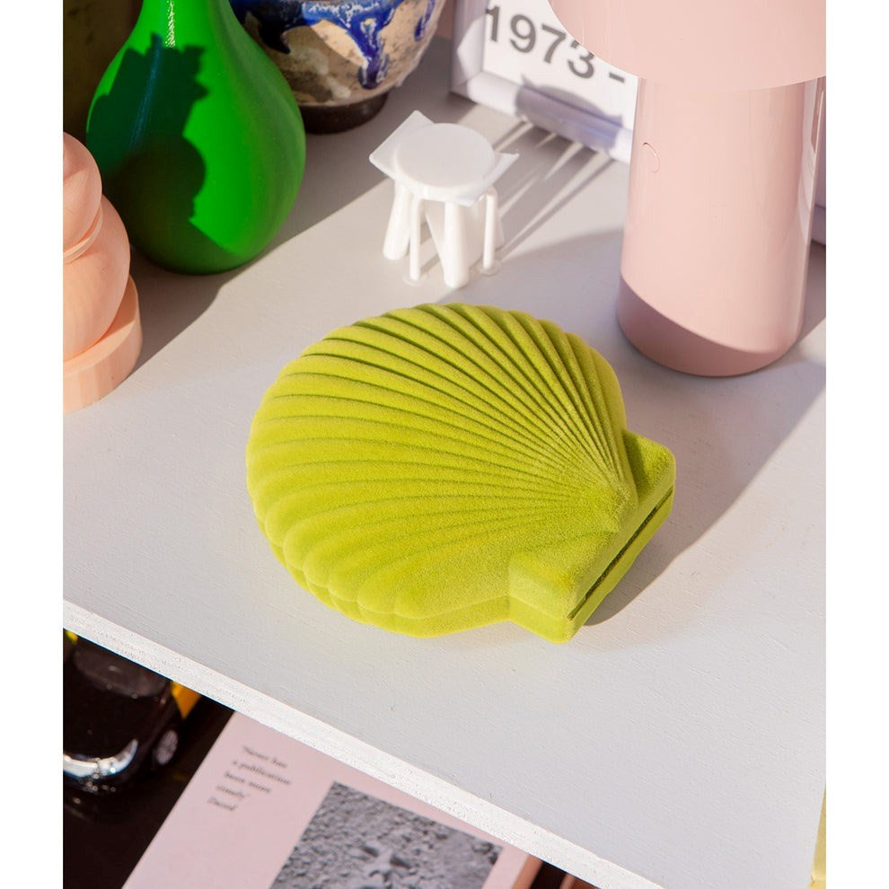Doiy: Shell Jewelry Box Light Green