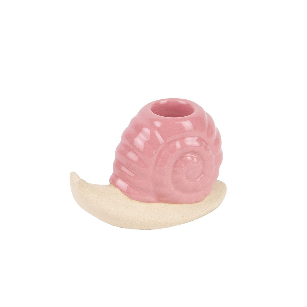 Doiy: Woodland Candle Holder Snail Pink