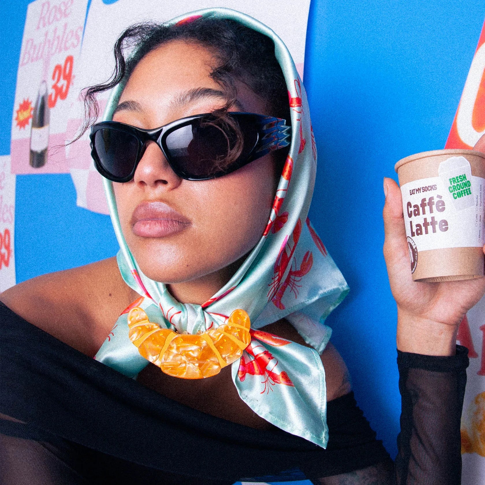 Eat My Socks: Hair Claw - Croissant