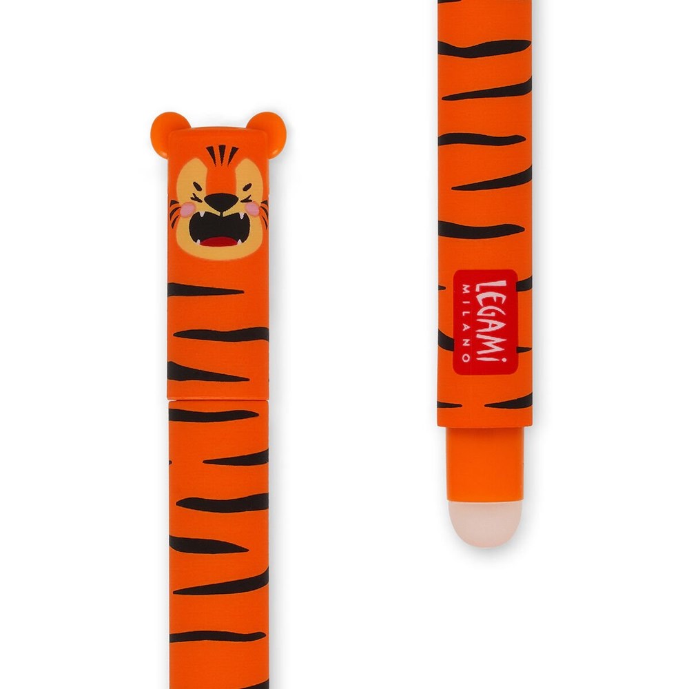 Legami - Erasable Gel Pen - Tiger (Orange Ink)