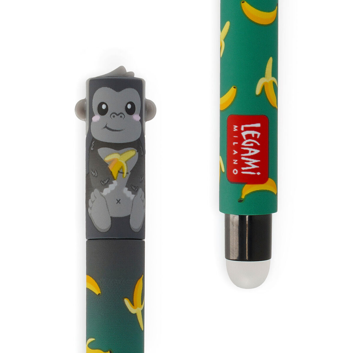 Legami Erasable Gel Pen - Gorilla - Black Ink