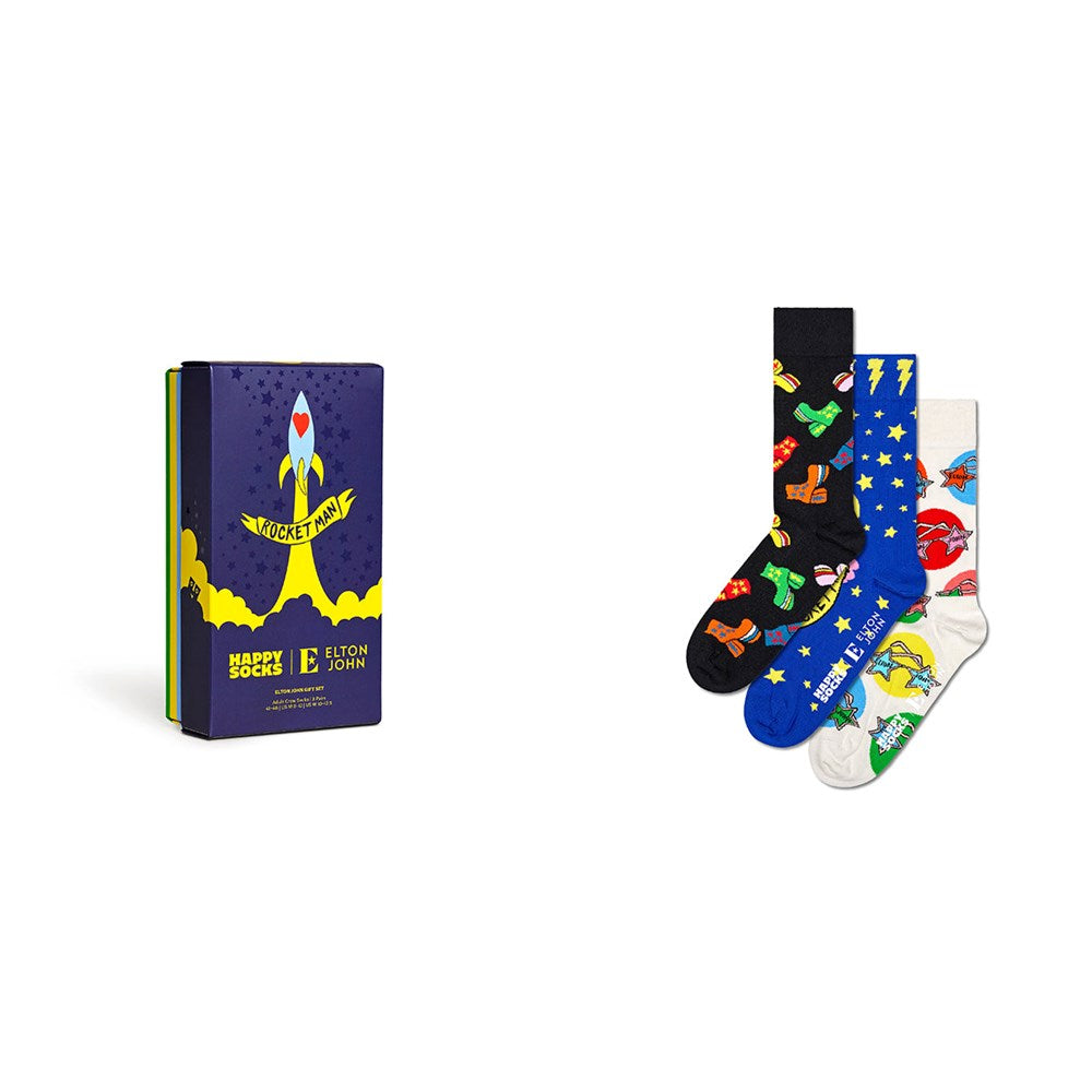 Happy Socks: Elton John Gift Set 3 packs