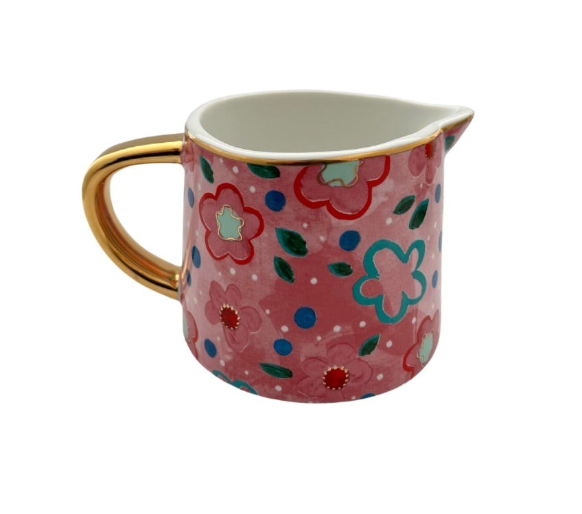 Carla Dinnage Designs: Foxy Flower Pink Mini Jug