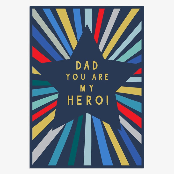 Think of Me: Dad You Are My Hero Card