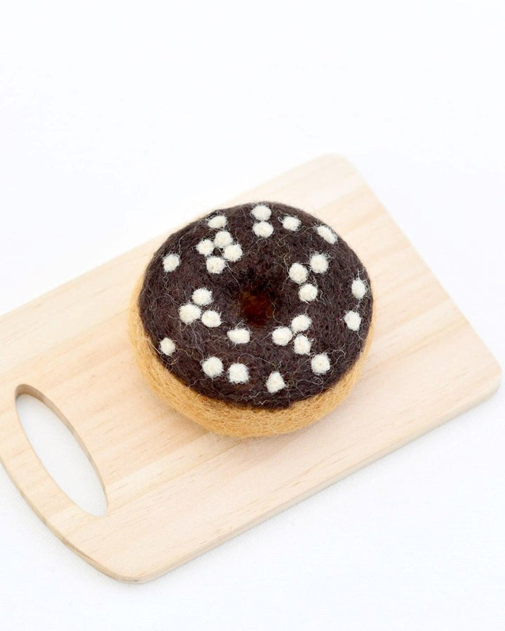 Tara Treasures: Felt Doughnuts Donut Choco