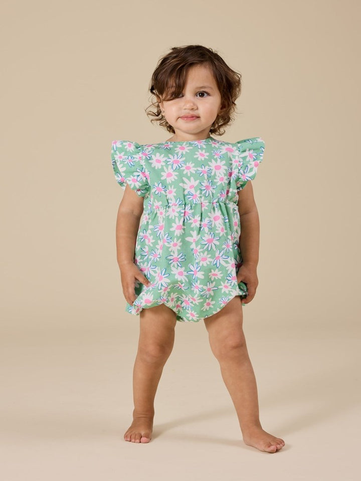 Goldie + Ace: Daisy Patch Lani Romper