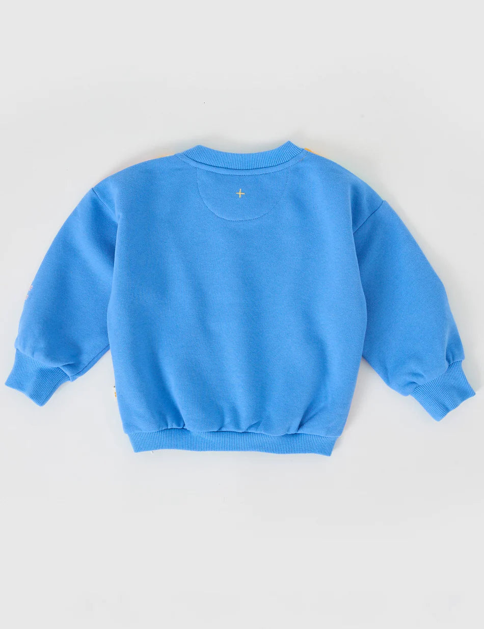 Goldie + Ace: Catching Some Rays Terry Sweater Bright