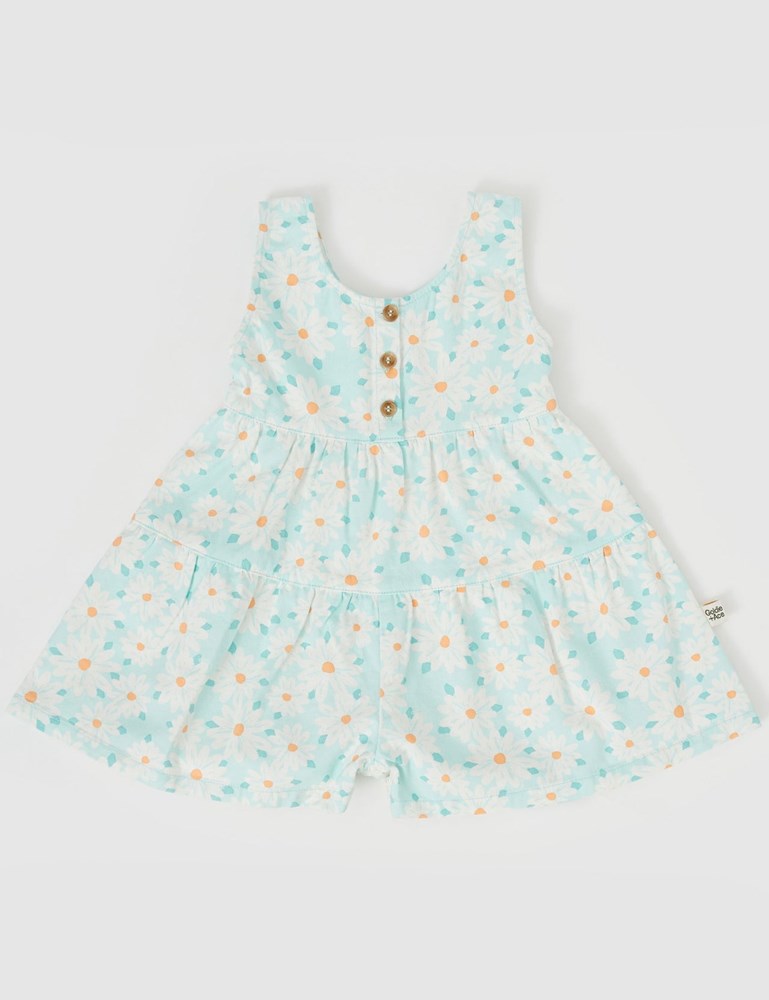 Goldie + Ace: Layla Shortalls Daisy Delight