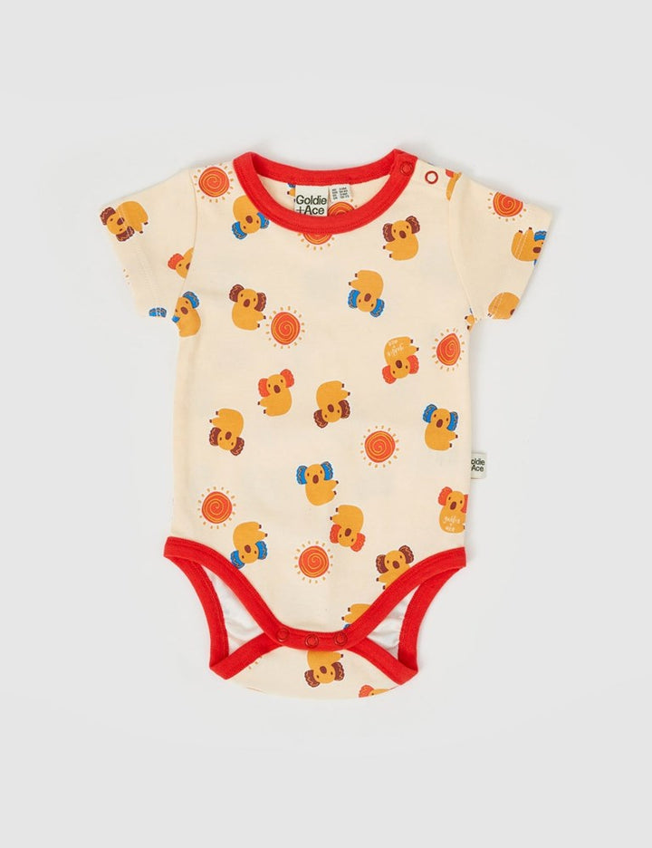 Goldie + Ace: Klip On Koala Bubble Romper