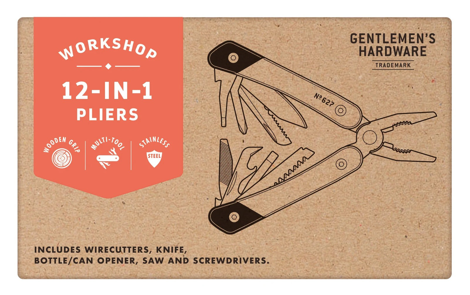 Gentlemen's Hardware: Plier Multi-Tool