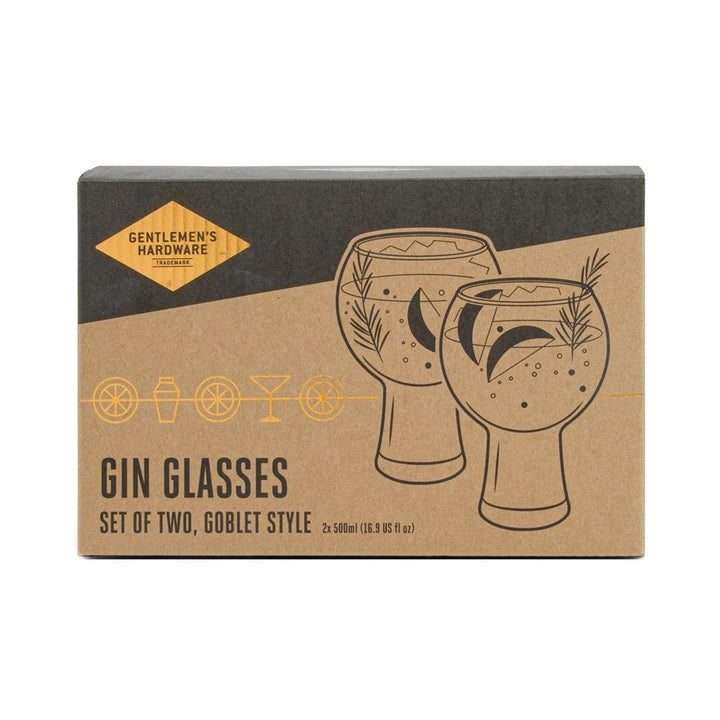 GENTLEMEN'S HARDWARE: Gin Glass - Set of 2