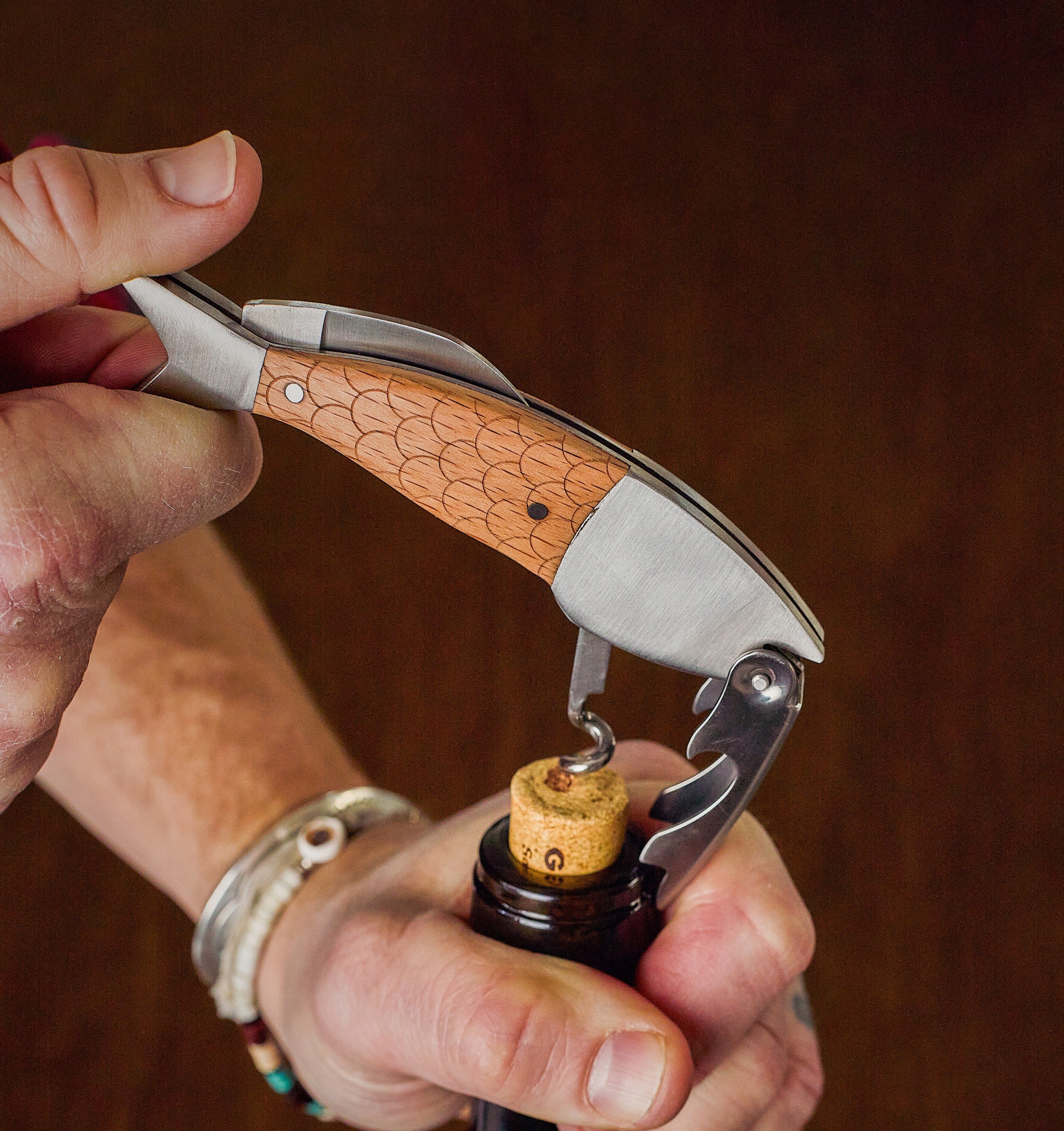 Gentlemen's Hardware: Fish shaped Waiter's Corkscrew