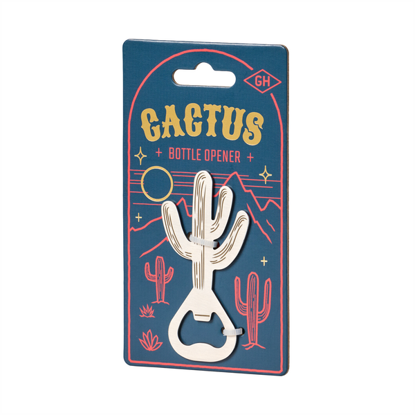 Gentlemen's Hardware Bottle Opener Cactus