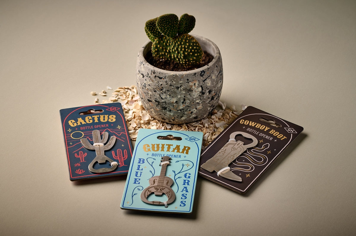 Gentlemen's Hardware Bottle Opener Cactus