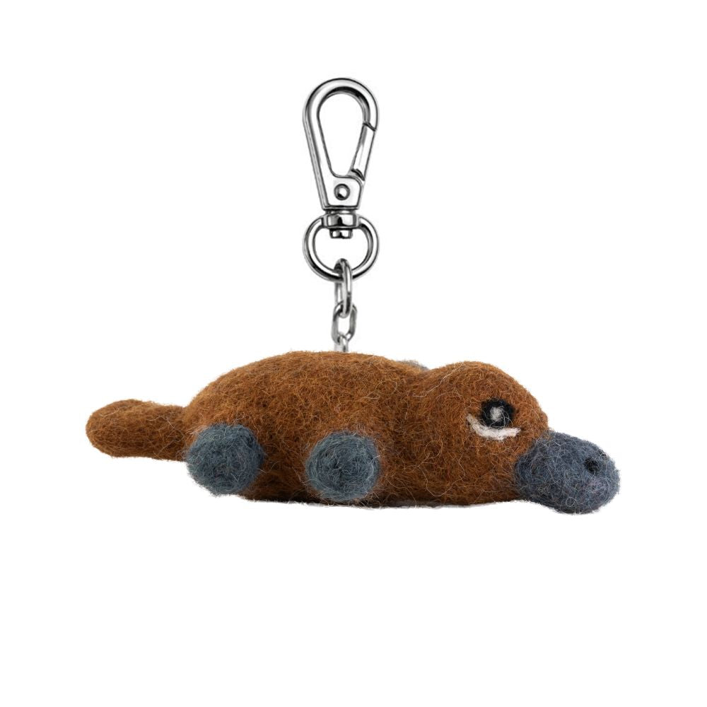 Gifted Hands Platypus Felt Key Chain