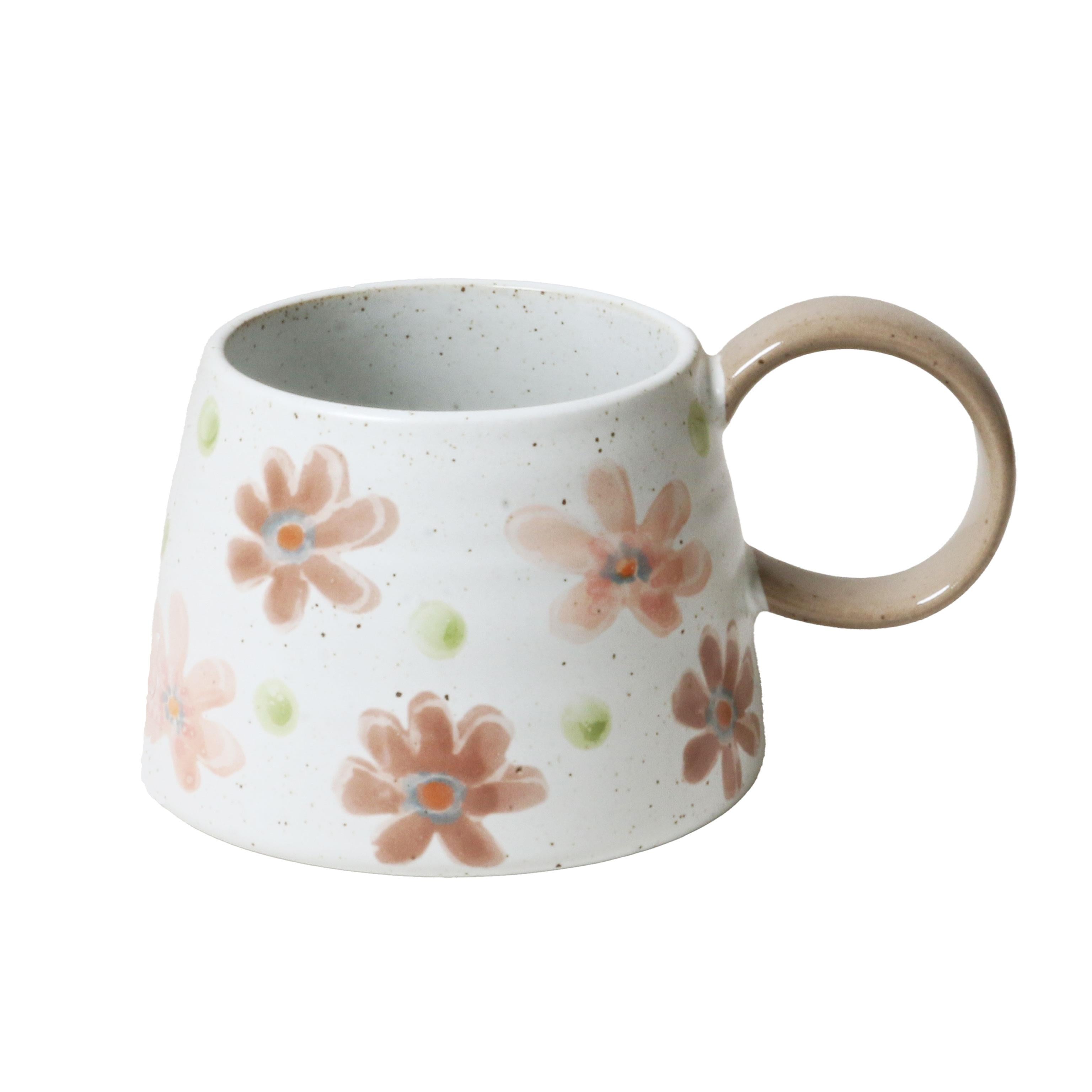Robert Gordon: Large Handle Mug - Stevie Flower Garden