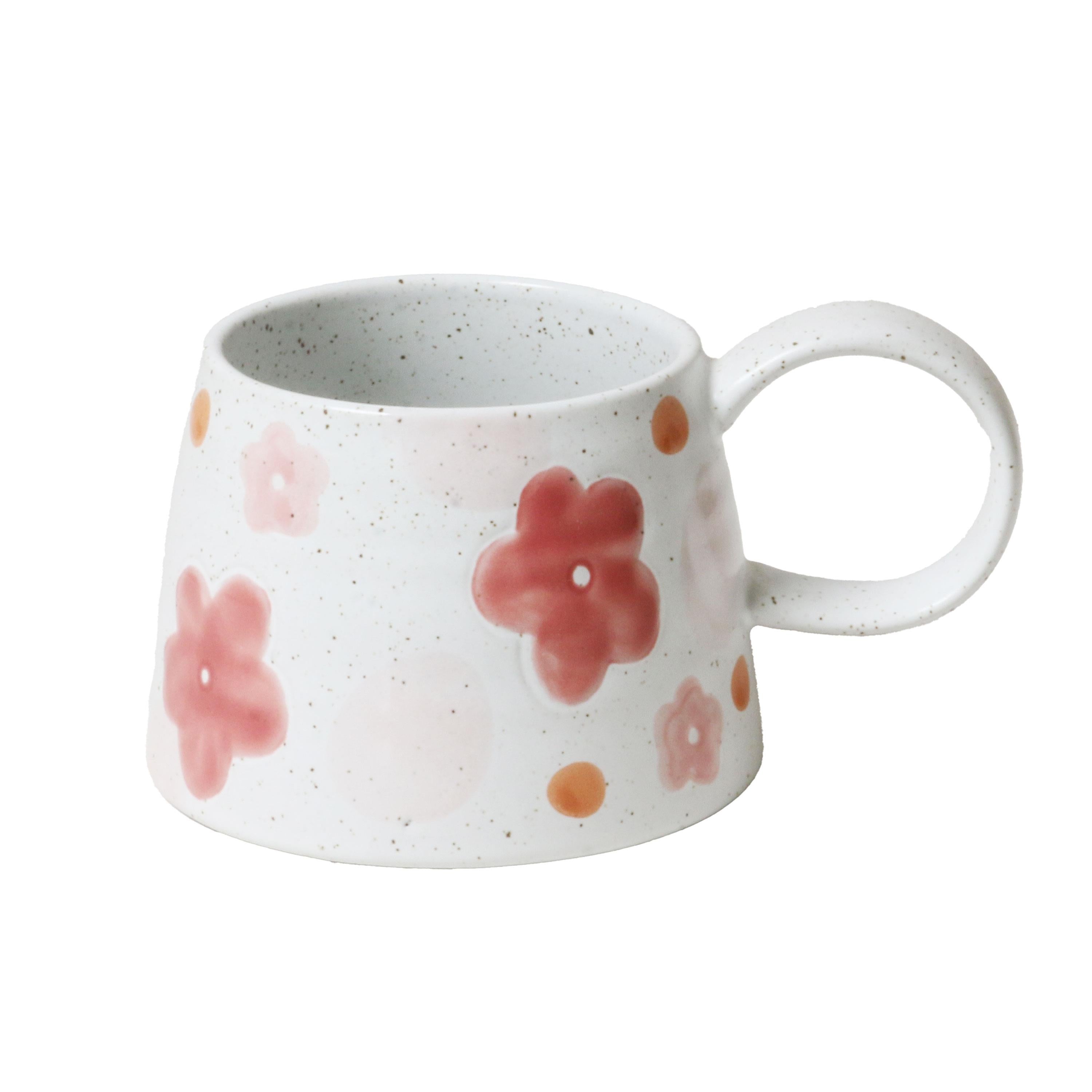 Robert Gordon: Large Handle Mug - Barbara Flower Garden