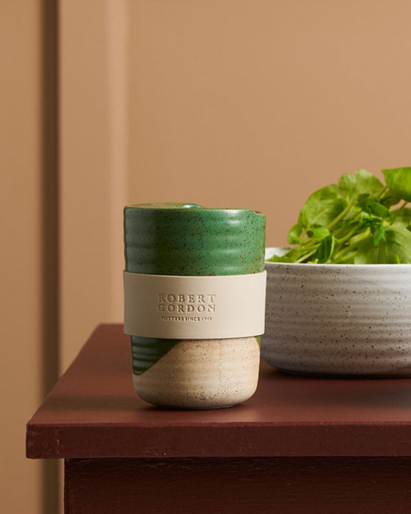 Robert Gordon The Wanderer Green Dipped Travel Cup 350ml