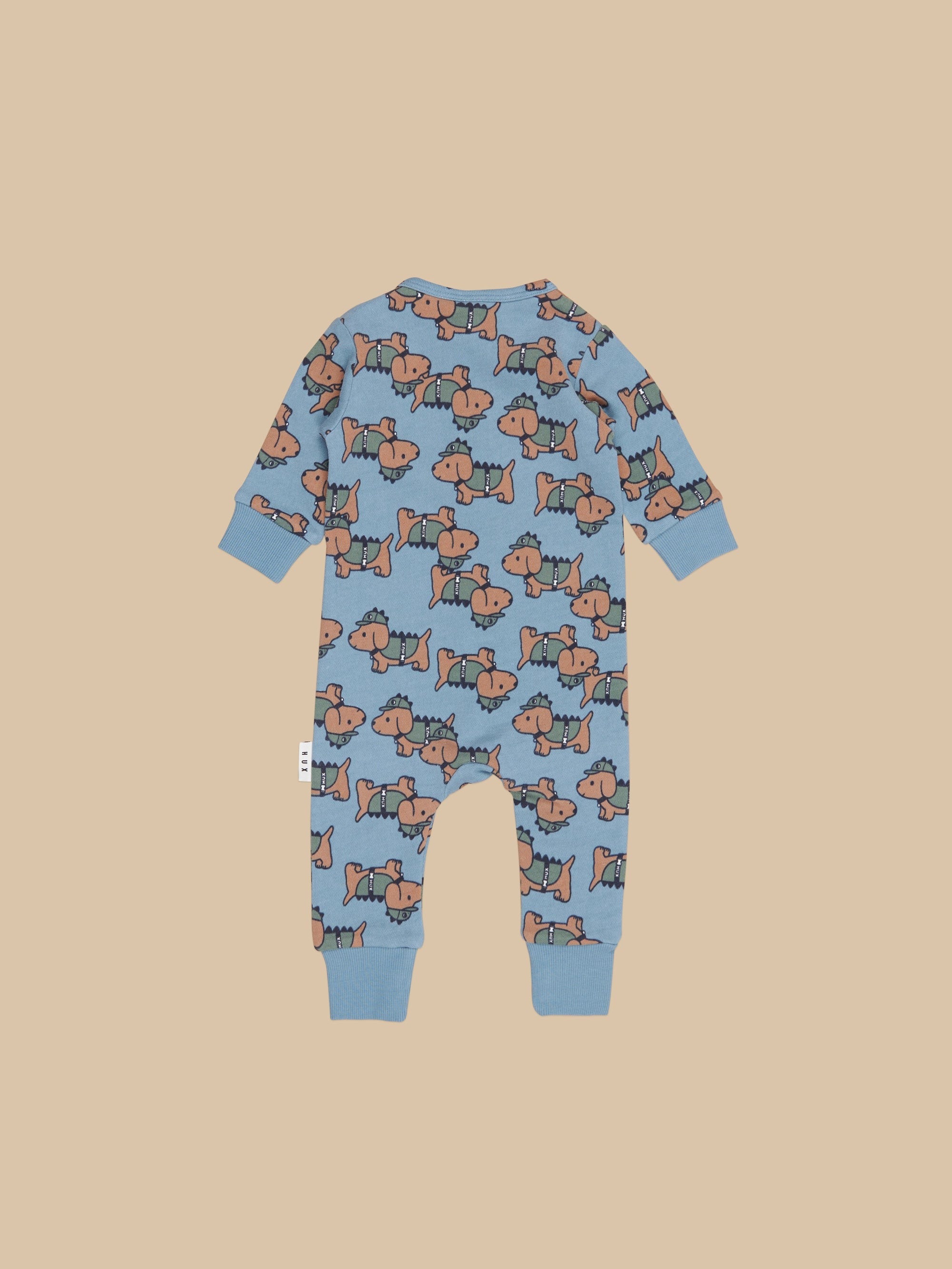 Huxbaby: DINO DOG ROMPER