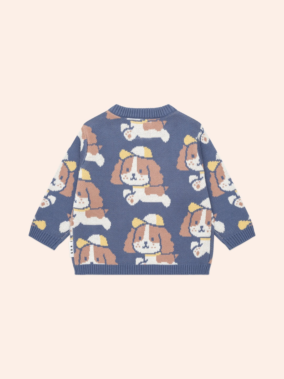 Huxbaby: Happy Puppy Knit Jumper
