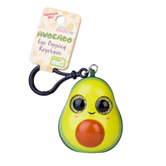 Eye Popping Keychain Avocado