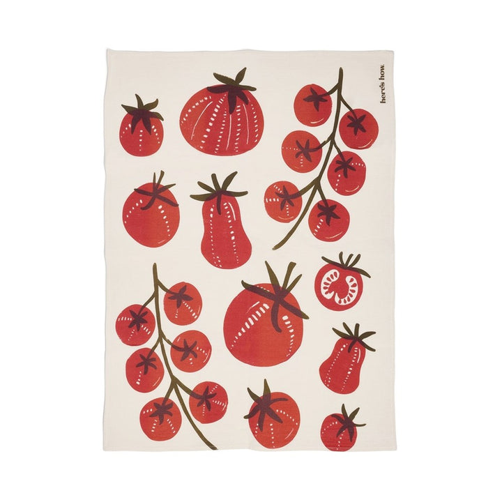 Here's How: The Emmy Tea Towel - Tomatoes