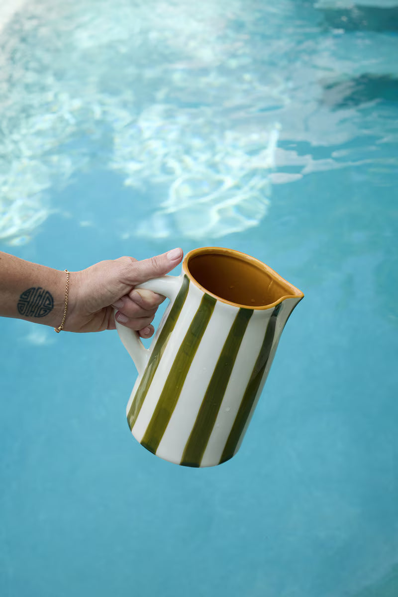 Here's How Otis Pitcher - Ceramic Water Jug