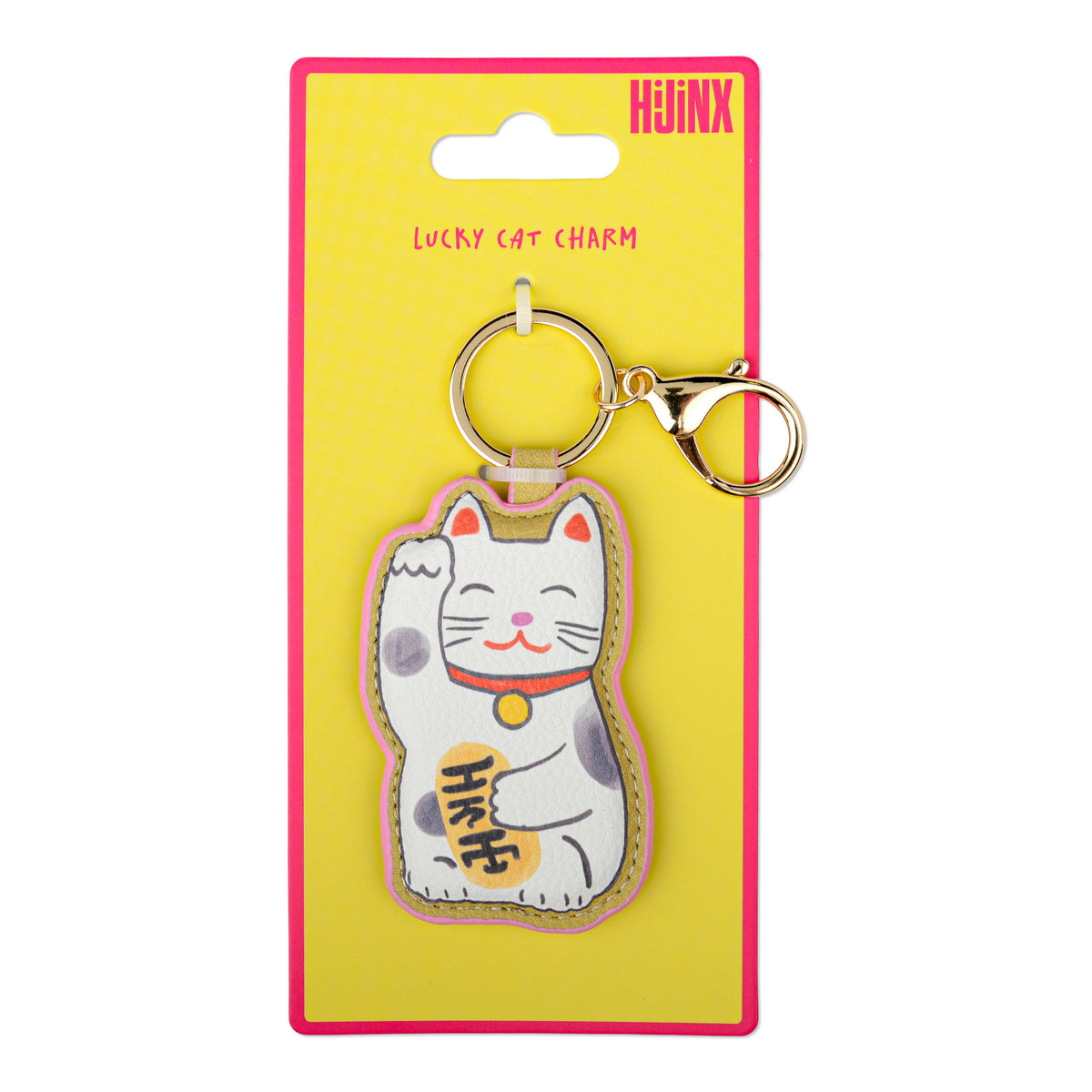 HiJiNX Bag Charm - Lucky Cat
