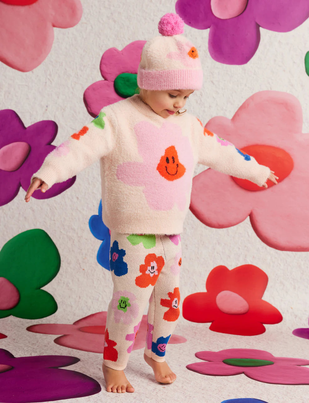 Halcyon Nights: Knit Jumper Hej Blomma!